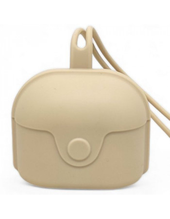 Контейнер для зберігання пустушки, силіконовий (молочний)