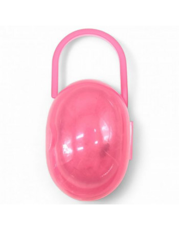 Контейнер для зберігання пустушки (рожевий)