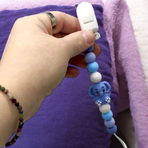 Силіконовий ланцюжок для пустушки 