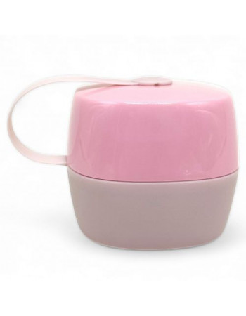 Контейнер для зберігання пустушки (рожевий)