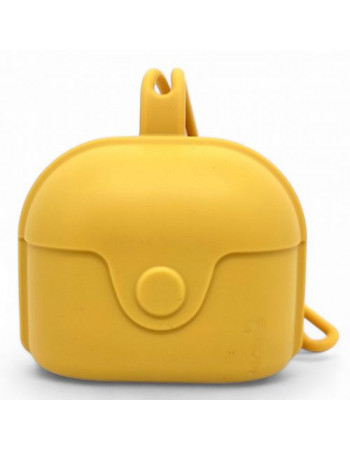 Контейнер для зберігання пустушки, силіконовий (жовтий)