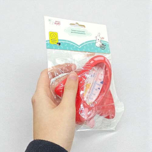 Термометр для води Літачок (ЧЕРВОНИЙ)