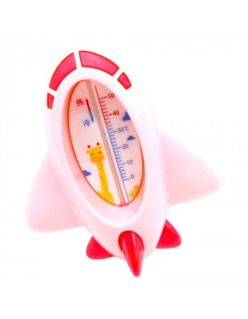 Термометр для води Літачок (РОЖЕВИЙ)