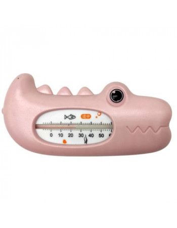 Термометр для води Крокодил (РОЖЕВИЙ)