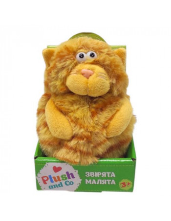 Мяка іграшка Plush and Co КОТИК (РУДИЙ)