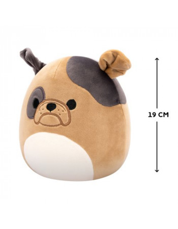 Мʼяка іграшка SQUISHMALLOWS – БУЛЬДОГ ЛОФЕР (19 cm)