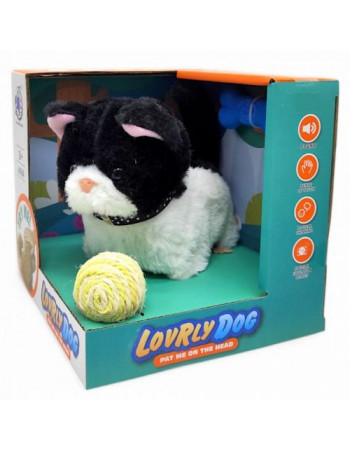 Інтерактивне кошеня з аксесуарами (чорний)