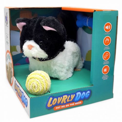 Інтерактивне кошеня з аксесуарами (чорний)