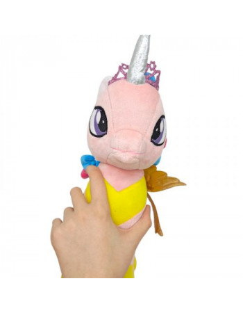 Мʼяка іграшка поні алікорн рожева 33 см