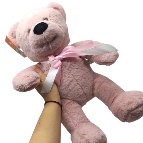 Мʼяка іграшка Ведмедик Тедді 35 см (ТЕМНО-РОЖЕВИЙ)