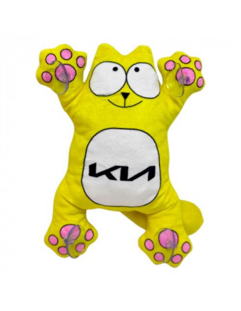 Котик Саймон на присосках 24 см KIA (ЖОВТИЙ)