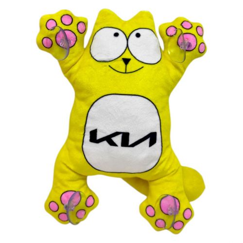 Котик Саймон на присосках 24 см KIA (ЖОВТИЙ)