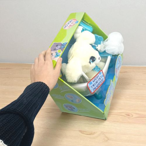 Улюбленець м’яка іграшка, ванна з помповою подачею води, аксесуари, в коробці