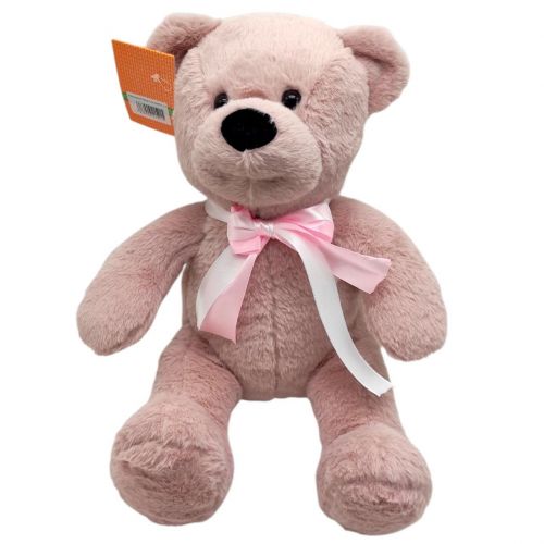 Мʼяка іграшка Ведмедик Тедді 35 см (ТЕМНО-РОЖЕВИЙ)