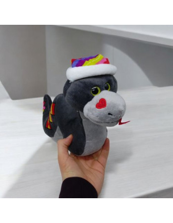 Мʼяка іграшка Змія Сільва, 36 х 20 см