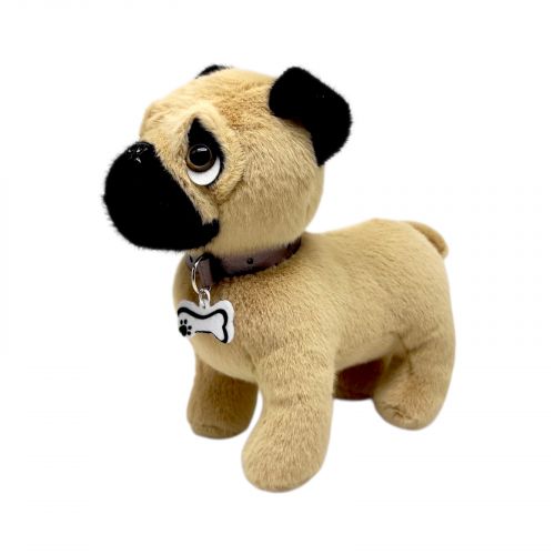 М'яка іграшка Мопс стоячий 30 см