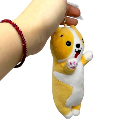 Брелок ПЕС батон 17см (РУДИЙ)