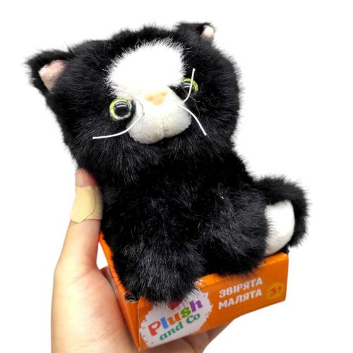 Мʼяка іграшка КОТИК (СІРИЙ)