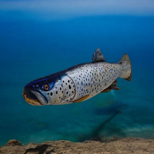 М'яка іграшка лосось великий 75 см