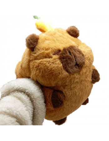 М`яка іграшка “Капібара”, 25 см, плед: 95х190 см, муфта