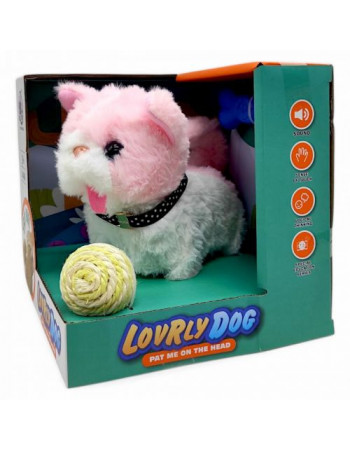 Інтерактивне кошеня з аксесуарами (рожеве)