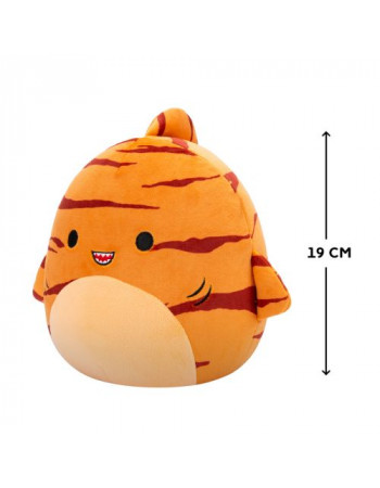 Мʼяка іграшка SQUISHMALLOWS – ТИГРОВА АКУЛА ДЖАГГЕР (19 cm)