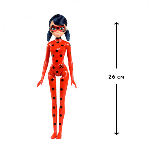 Кукла детская Леди Баг Miraculous 50261 серии 'Basic', 26 см
