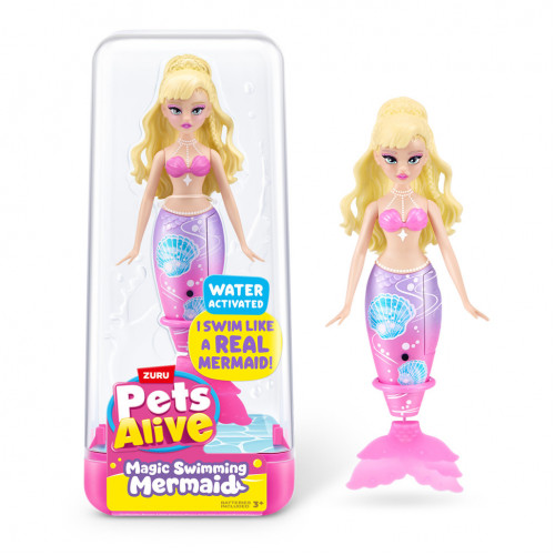 Интерактивная игрушка Волшебная русалочка Жемчужная ракушка Pets  Robo Alive 9567D