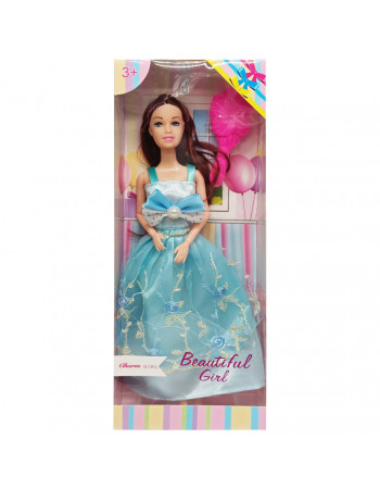Дитяча Лялька 'Beautiful Girl' D200-216(Blue) в святковій сукні