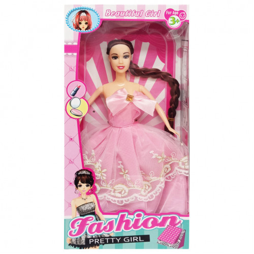 Детская Кукла 'Fashion Pretty Girl' YE-78(Pink) в нарядном платье