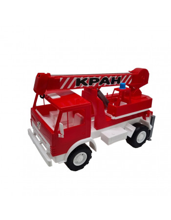 Дитяча машинка Автокран Х2 ORION 860OR з гачком (Червоний)