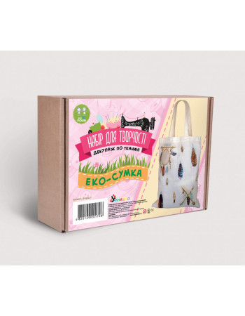 Детский набор для творчества. Декупаж по ткани 'Эко-сумка-ловец снов' (Д-006/1) D-006/1 от 10 лет
