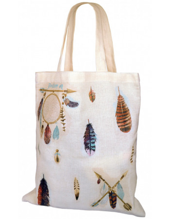 Детский набор для творчества. Декупаж по ткани 'Эко-сумка-ловец снов' (Д-006/1) D-006/1 от 10 лет