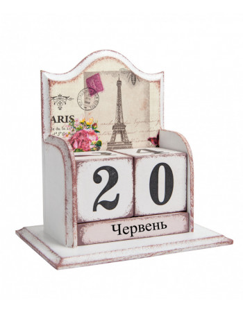 Дитячий набір для творчості. Декупаж 'Вічний календар' (Д-001) D-001 календар кубик