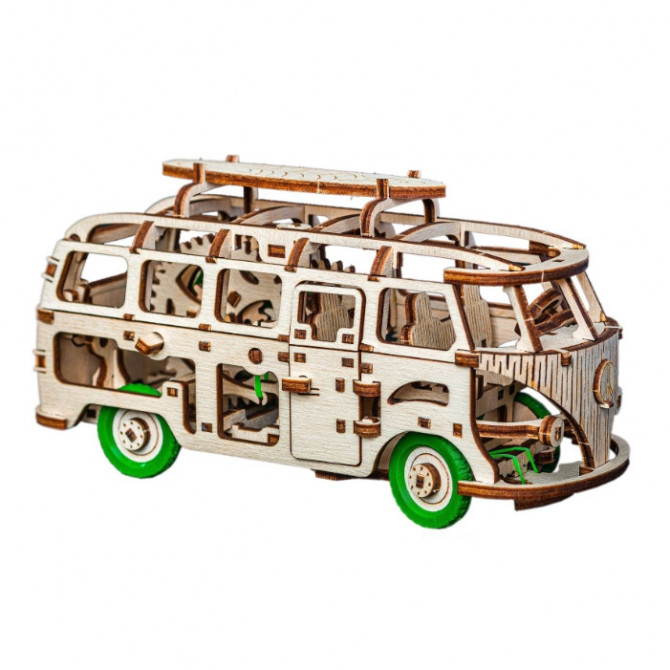Дерев'яний конструктор 'Dream Van' Time for Machine T4M380301 (Зелений)