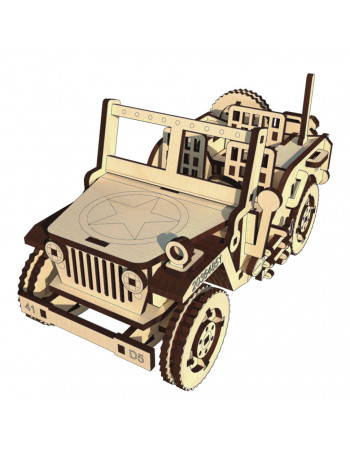 Дерев'яний конструктор 'Willys Legend' OPZ-002, 125 деталей