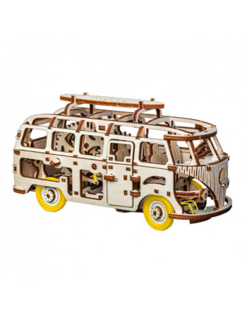 Дерев'яний конструктор 'Dream Van' Time for Machine T4M380301 (Жовтий)