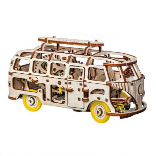 Дерев'яний конструктор 'Dream Van' Time for Machine T4M380301 (Жовтий)