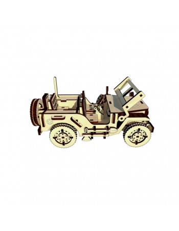 Дерев'яний конструктор 'Willys Legend' OPZ-002, 125 деталей