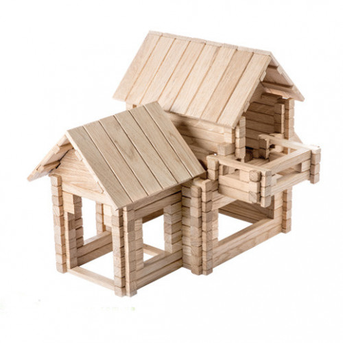 Конструктор 'Котедж' 4 в 1 Igroteco 900323, 206 деталей