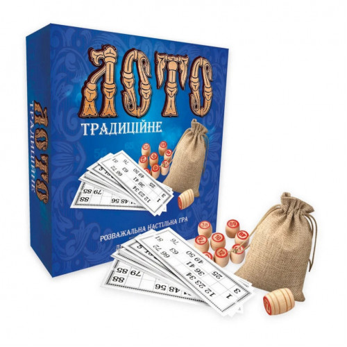 Лото 'Традиційне' 30315 з дерев'яними діжками