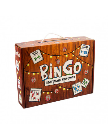 Настольная игра-лото 'BinGo' 30757 укр
