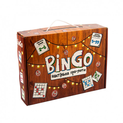 Настольная игра-лото 'BinGo' 30757 укр