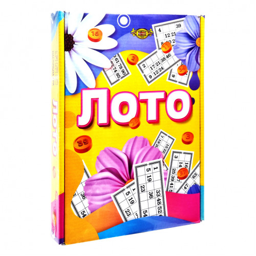 Настольная игра 'Лото' MKC0202 правила игры на рус. и укр. языках