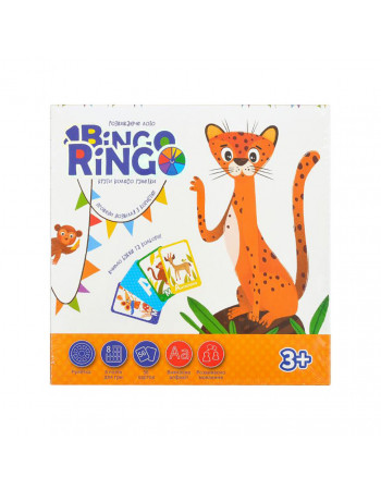 Настольная игра-лото 'Bingo Ringo' GBR-01-01U на украинском языке