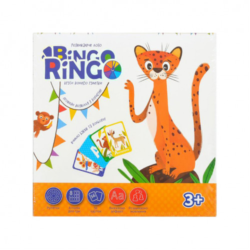 Настольная игра-лото 'Bingo Ringo' GBR-01-01U на украинском языке