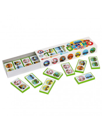 Настольная игра Домино детская 'Авто' ТехноК 3329TXK