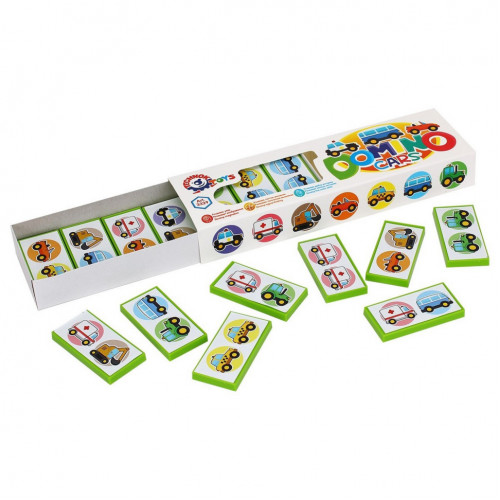 Настольная игра Домино детская 'Авто' ТехноК 3329TXK