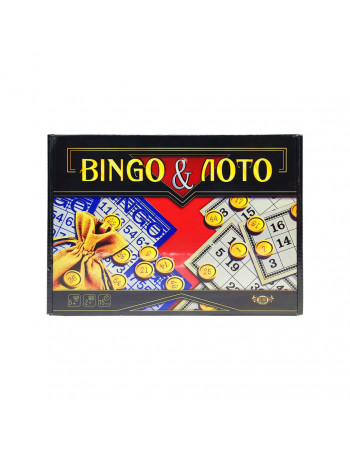 Настільна гра 'Bingo  Лото' Майстер MKL1005