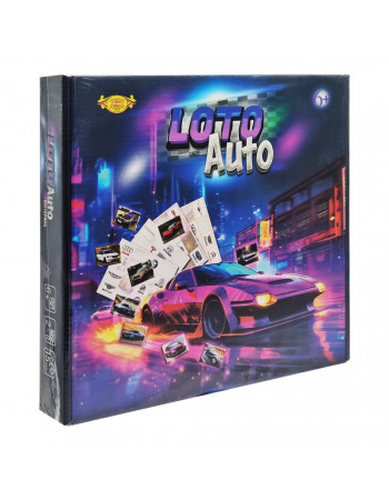 Настольная игра 'Лото «Автомобили» + Викторина' MKB0110 правила игры на рус. и укр. языках